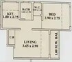 Pandurang Basil 1 BHK Layout
