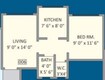 Panvelkar Heights 1 BHK Layout