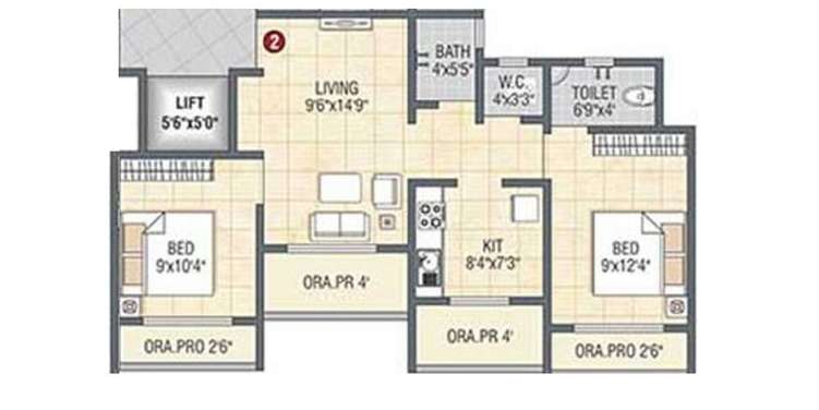 panvelkar nisarg phase 2 apartment 2 bhk 457sqft 20240503190508
