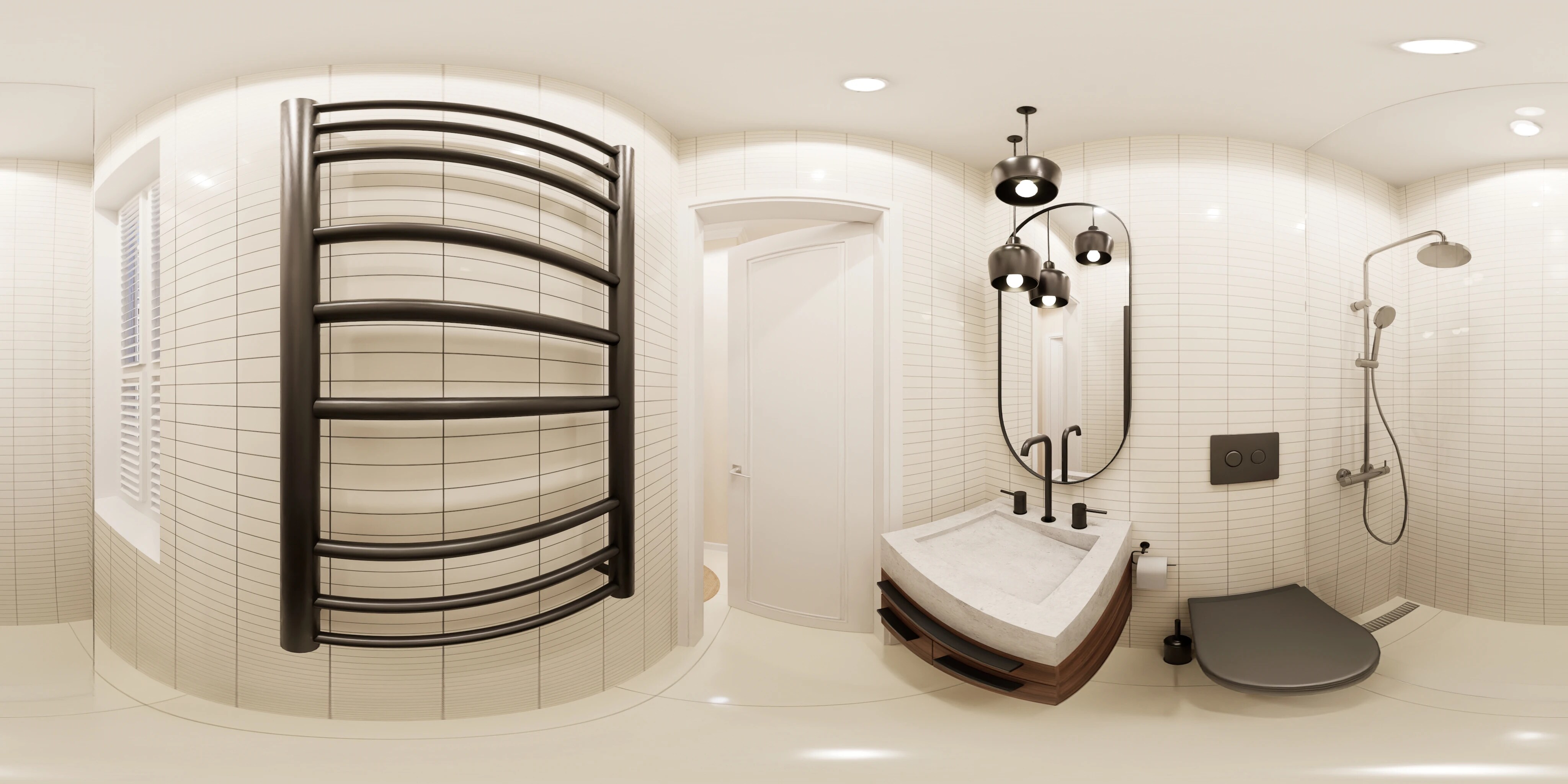 Floor plan of 1 BHK 397 Sq. Ft. Apartment in Patel Meadows, Thane