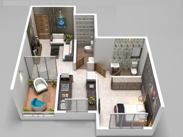  1 BHK Apartment at Patel Prayosha Pramukh Sadan, Ambernath West – for Sale
