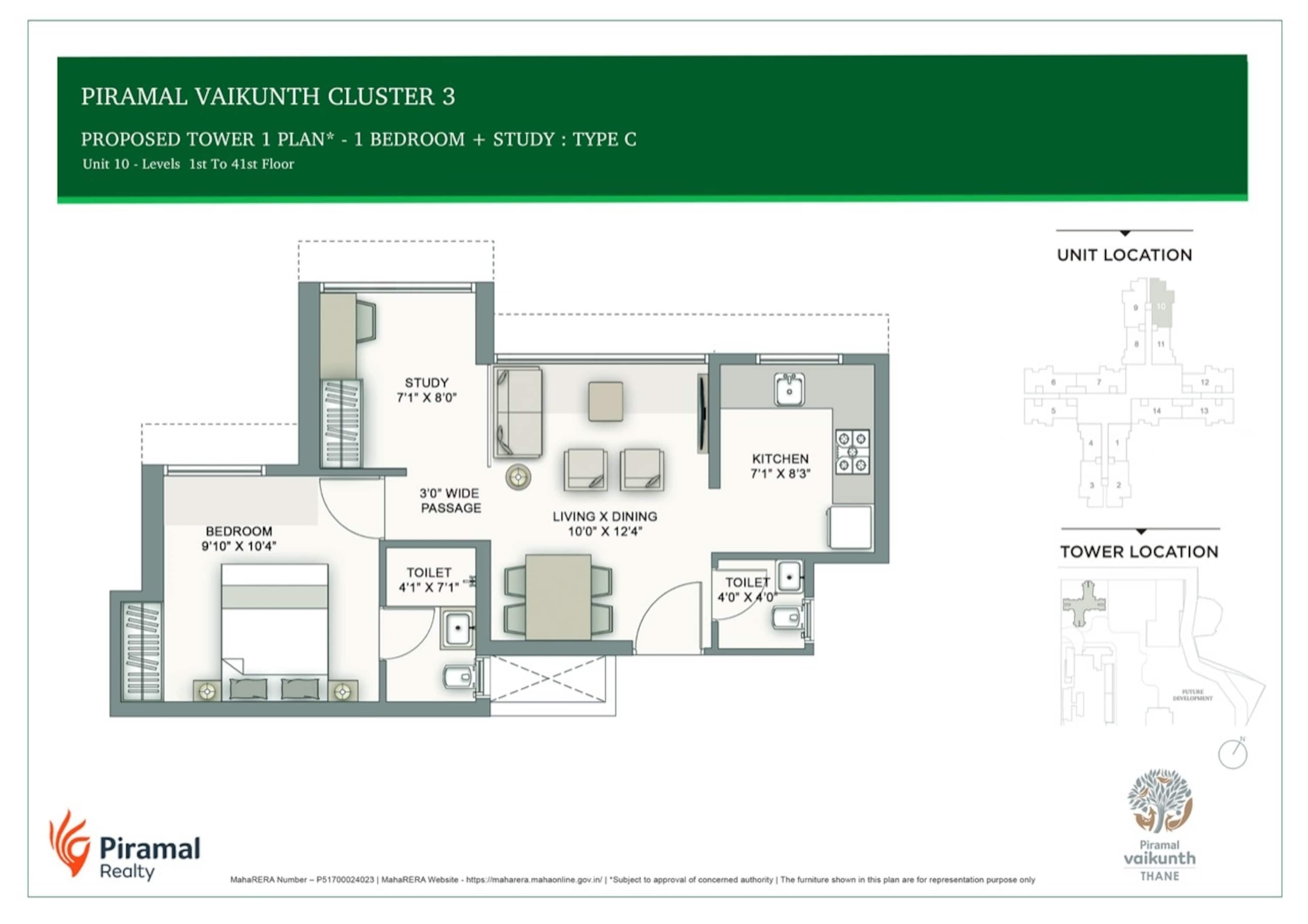 piramal vaikunth a class homes apartment 1 bhk 435sqft 20204223104259
