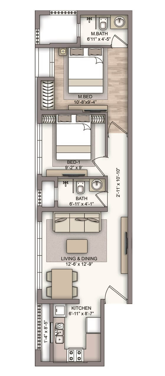 Other, piramal-vaikunth-vidit 2 Bedroom 502 Sq.Ft. Apartment In Balkum Pada Thane 10718586
