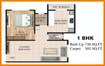 Prachi Om Trimurti Darshan 1 BHK Layout