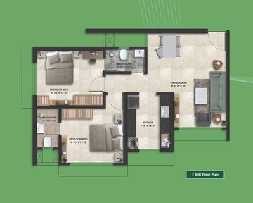  2 BHK Apartment at Pramanik Walchand Paradise, Mira Road – for Sale
