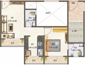 1 BHK Apartment For Resale in Precious Imperial Ambernath East Thane  7449329