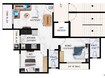 Priism The Florenza 2 BHK Layout
