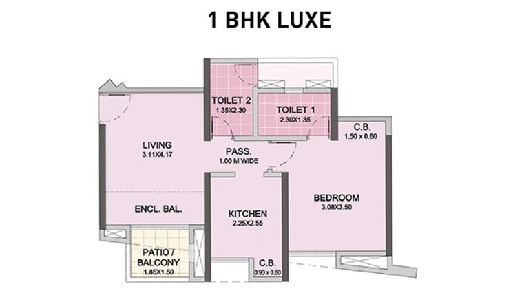 Other, puranik-city 1 Bedroom 411 Sq.Ft. Apartment In Kasarvadavali Thane 9231415