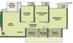 Puranik City Reserva 2 BHK Layout