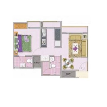  1 BHK Apartment at Puraniks Tokyo Bay, Kasarvadavali – for Rent