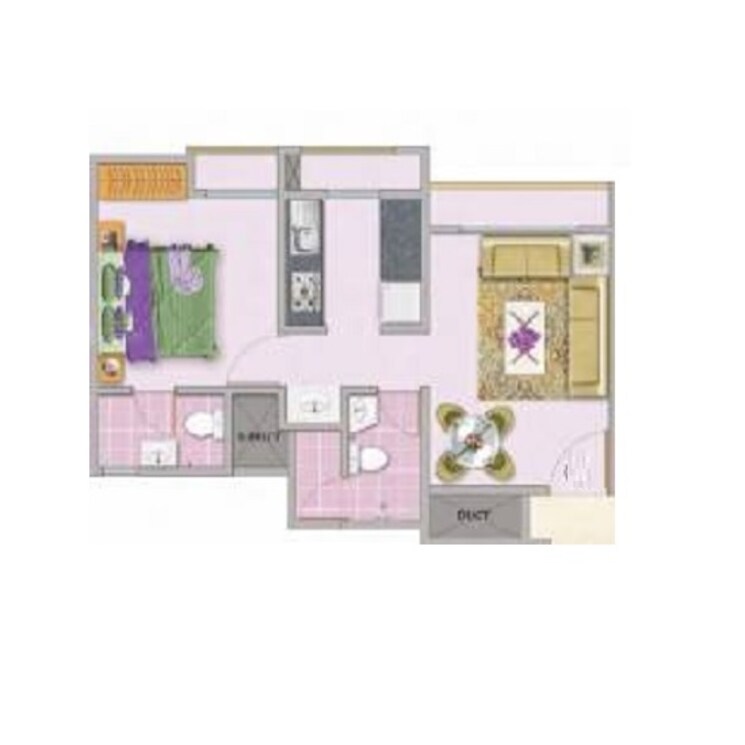 Other, puraniks-tokyo-bay 1 Bedroom 408 Sq.Ft. Apartment In Kasarvadavali Thane 9236402