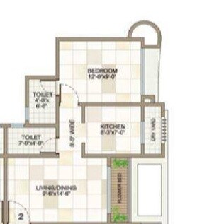 Other, raj-estate 1 Bedroom 390 Sq.Ft. Apartment In Mira Road Thane 9120430