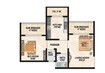 Raj Tulsi City Phase I 1 BHK Layout