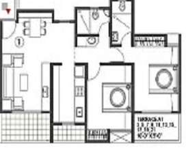 raunak laxmi narayan residency apartment 2 bhk 1050sqft 20215726165739