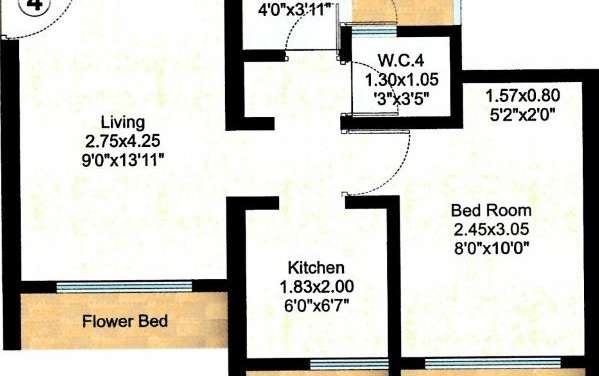 raunak residency thane apartment 1 bhk 344sqft 20213626153639