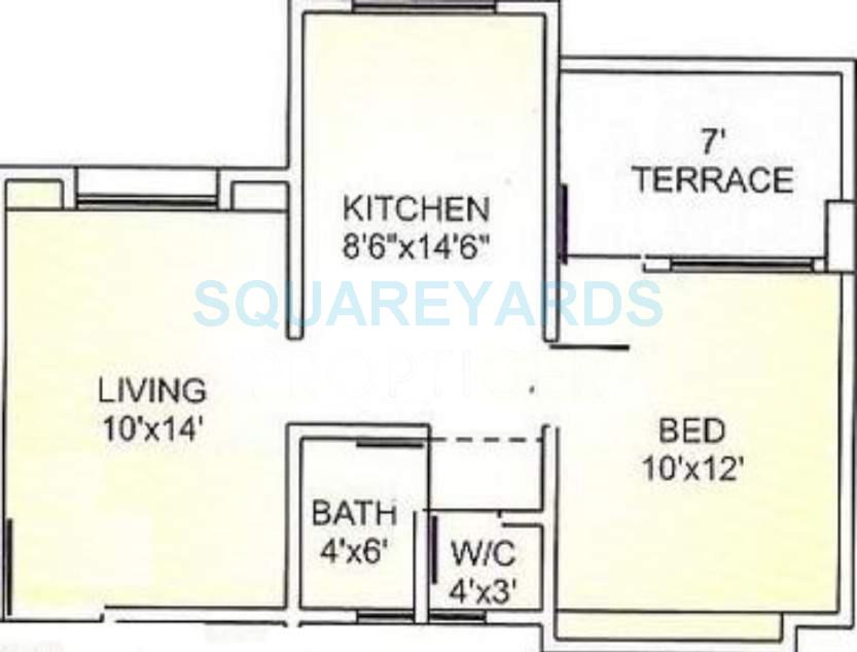 ravi group gaurav saffron apartment 1bhk 680sqft1