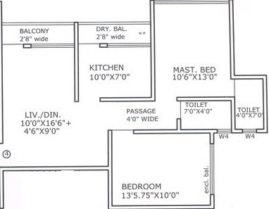 Other, runwal-estate 2 Bedroom 770 Sq.Ft. Apartment In Kolshet Road Thane 8114778