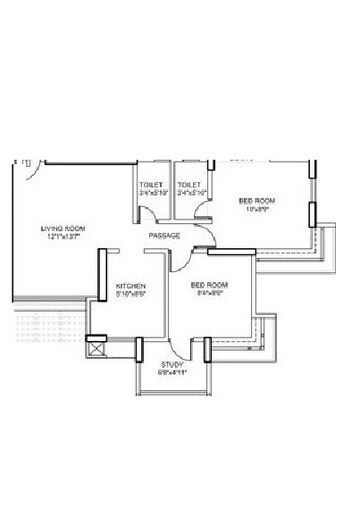  2 BHK Apartment at Runwal Garden City, Balkum Pada – for Sale