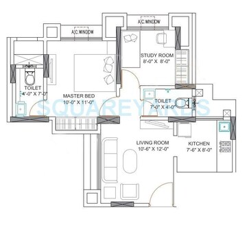  1 BHK Apartment at Runwal Garden City, Balkum Pada – for Sale