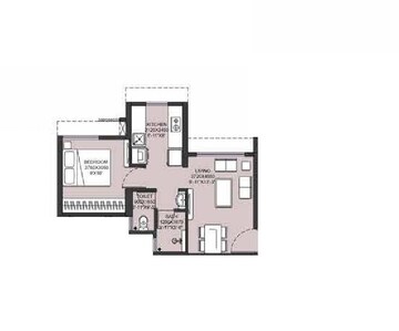  1 BHK Apartment at Runwal Gardens Phase 2, Dombivli East – for Rent