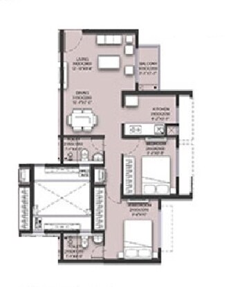  2 BHK Apartment at Runwal Gardens Phase 4, Kalyan Shilphata Road – for Sale