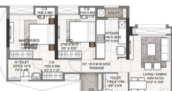 rustomjee azziano wing d apartment 2 bhk 641sqft 20210909130950