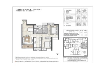  2 BHK Apartment at Rustomjee Uptown Urbania, Majiwada – for Sale