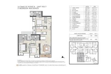  3 BHK Apartment at Rustomjee Uptown Urbania, Majiwada – for Sale