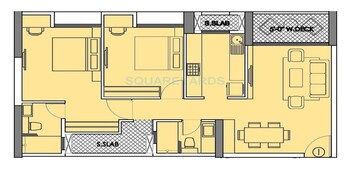  2 BHK Apartment at Rustomjee Urbania Azziano, Majiwada – for Rent