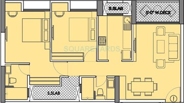  2 BHK Apartment at Rustomjee Urbania Azziano, Thane West – for Rent
