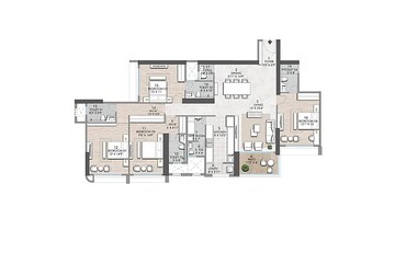  4 BHK Apartment at Rustomjee Verdant Vistas, Majiwada – for Sale
