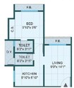 Sachin Horizon Classique 1 BHK Layout