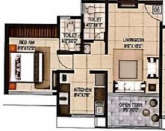 Sai Balaji Emerald 1 BHK Layout