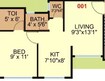 Shashwat Vaastu 1 BHK Layout