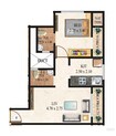 Shree Morivali Richmand Park 1 BHK Layout