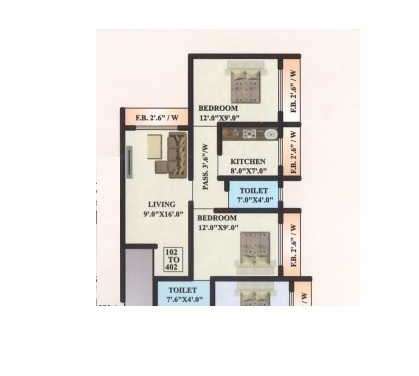 shree residency mumbai apartment 1 bhk 460sqft 20200428130439