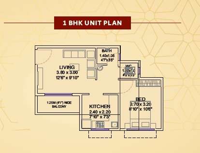 1 BHK 344 Sq. Ft. Apartment in Shree Samruddhi Heights