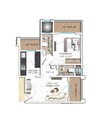 Shreeram Sai Sujas Residency 1 BHK Layout