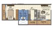 Shreeram Shivaay Avyaan 1 BHK Layout