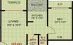 Shrinath Anand Homes 1 BHK Layout