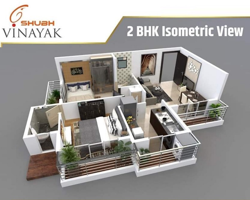 Shubh Vinayak 2 BHK Layout