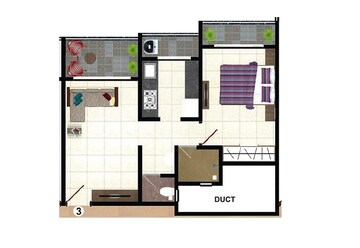  1 BHK Builder Floor at Andheri West – for Rent