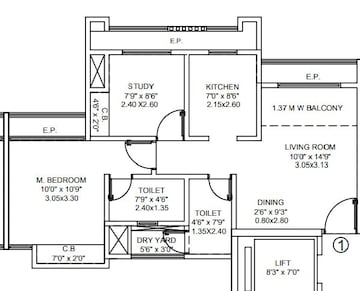  1 BHK Apartment at Siddhi Highland Haven, Balkum Pada – for Sale