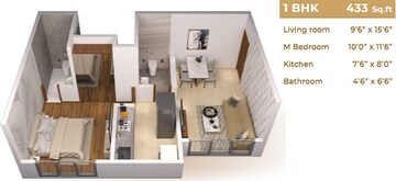  1 BHK Apartment at SK Imperial Garden, Mira Road – for Sale