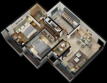  2 BHK Apartment at Sonam Indradhanush, Kashimira – for Sale