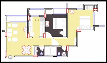  2 BHK Apartment at Space Ashley Garden, Mira Road – for Sale