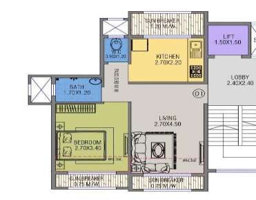 squarefeet orchid square ambernath apartment 1 bhk 311sqft 20215104155150
