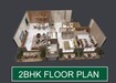 SSS Seven Eleven Courtyard 2 BHK Layout