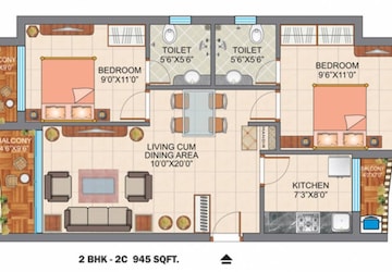 2 BHK Apartment at Tanvi Eminence, Mira Road – for Sale