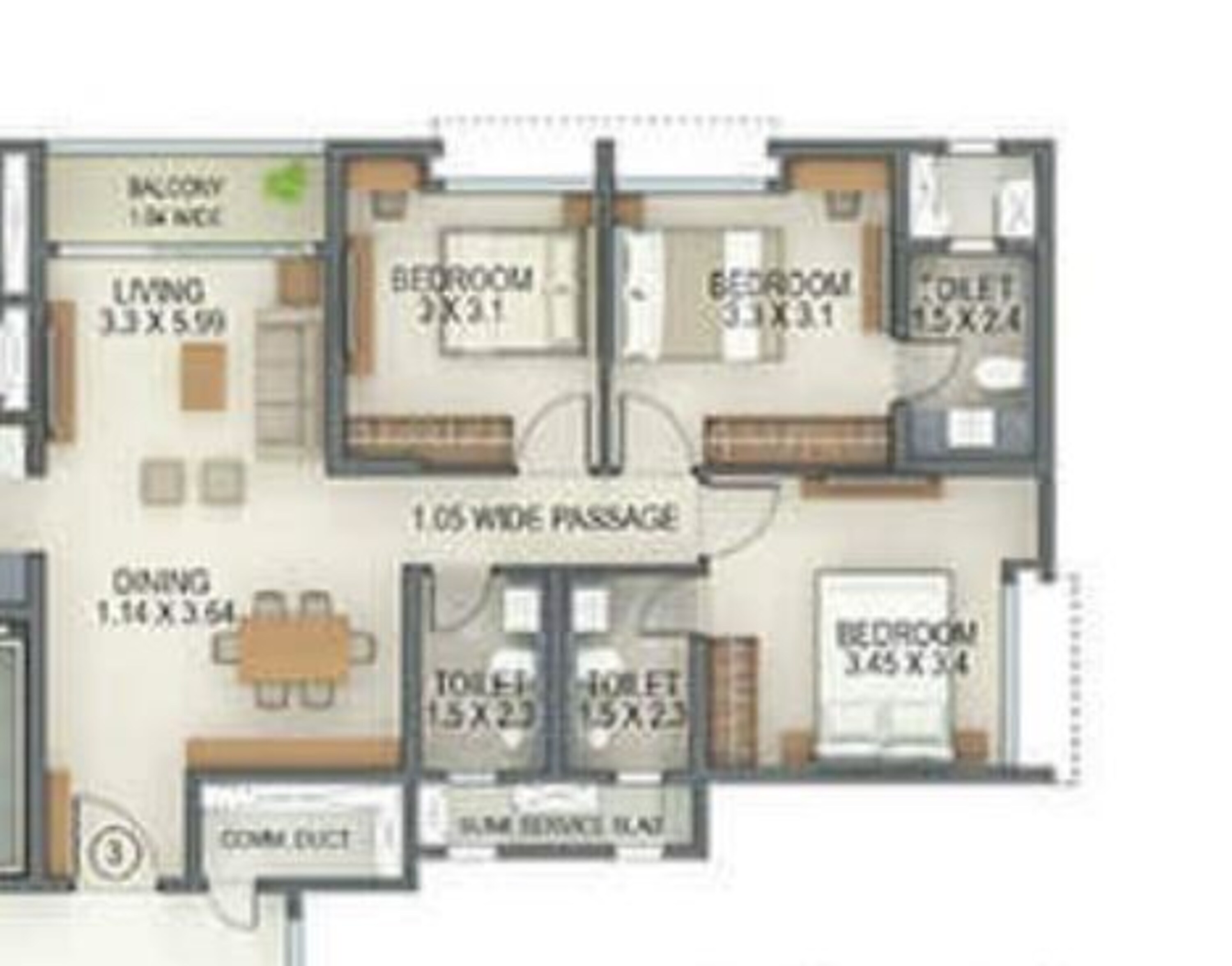 tata amantra apartment 3 bhk 1008sqft 20211908121956